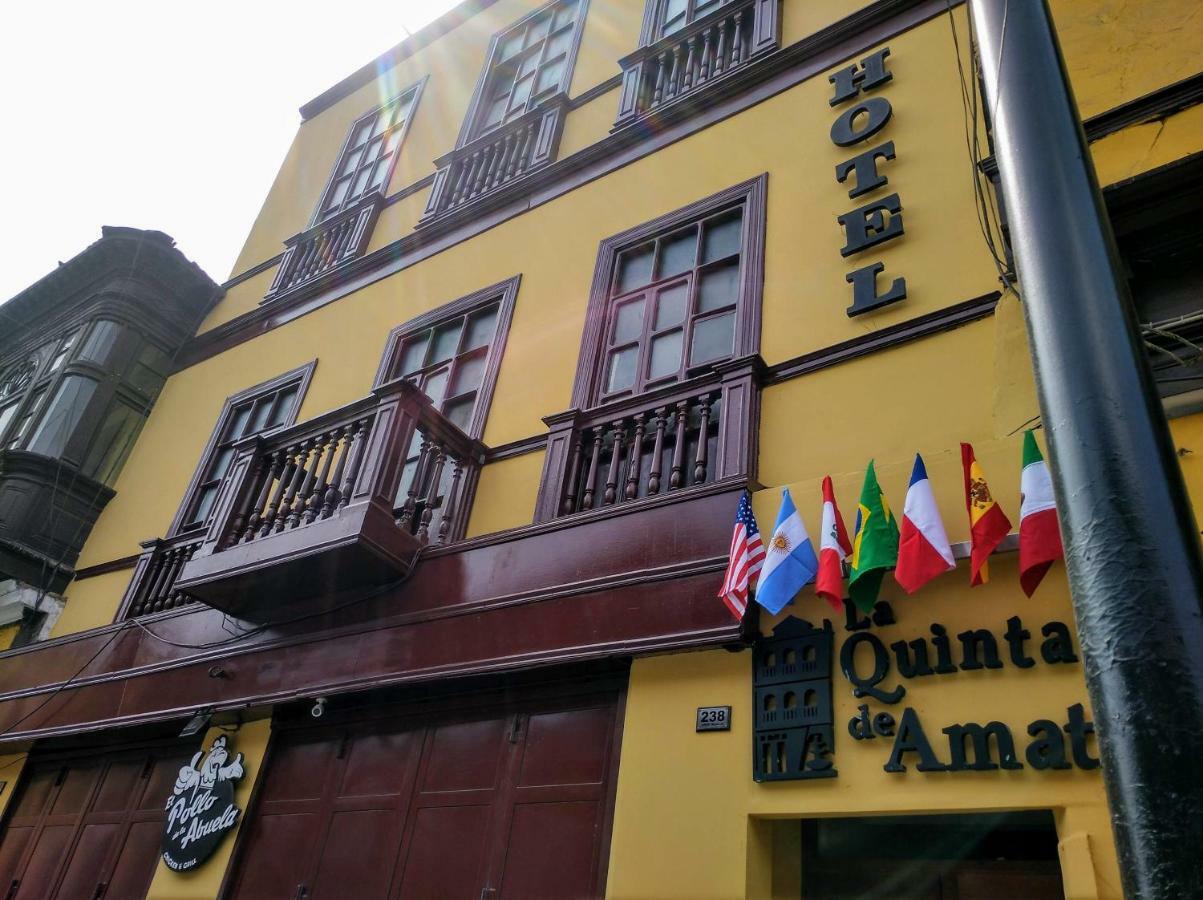 La Quinta De Amat Hotel Lima Exterior foto
